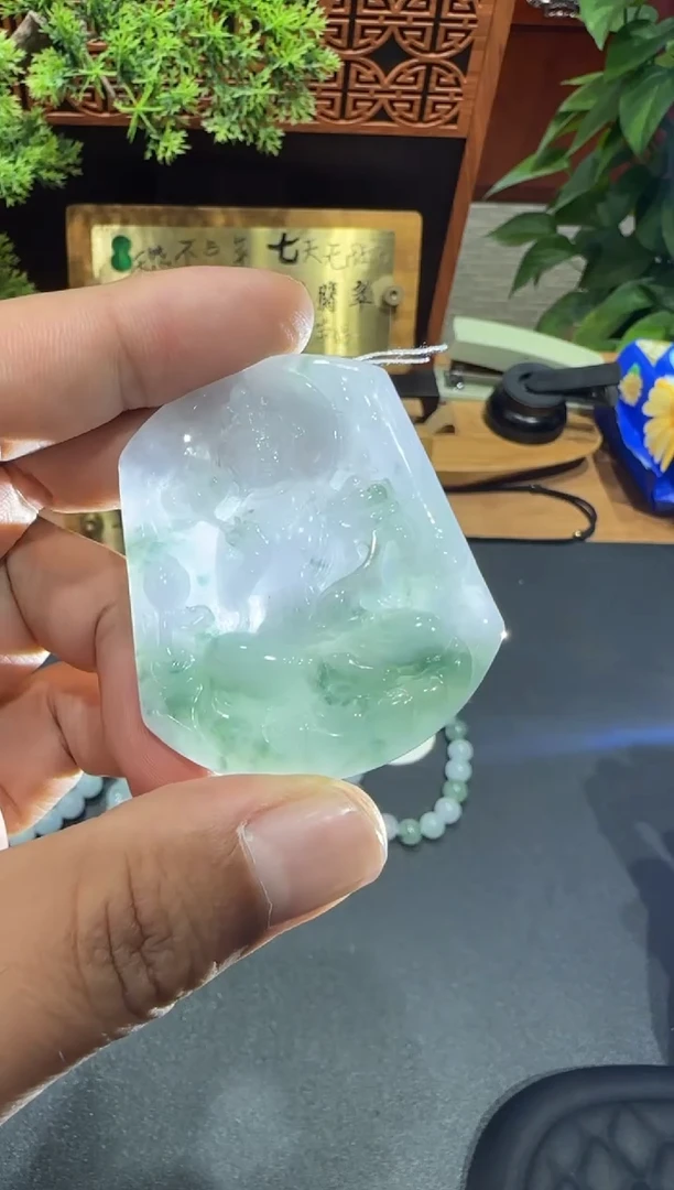 未镶嵌挂件翡翠A货翡翠多样性孤品