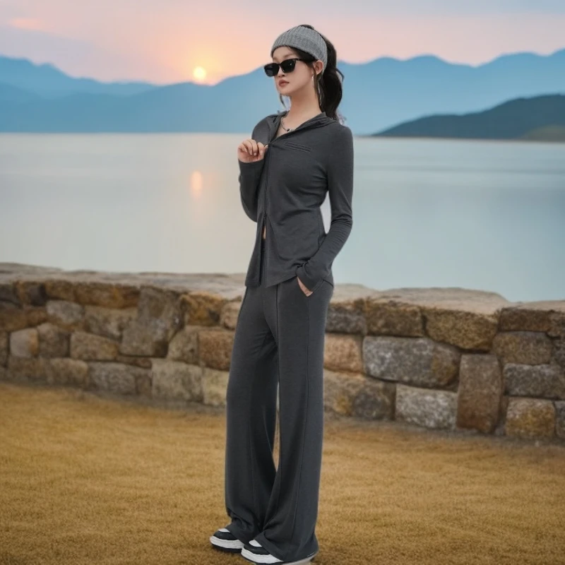 哥弟女装秋季时尚长袖休闲短款纯色显瘦女款外套140054百搭