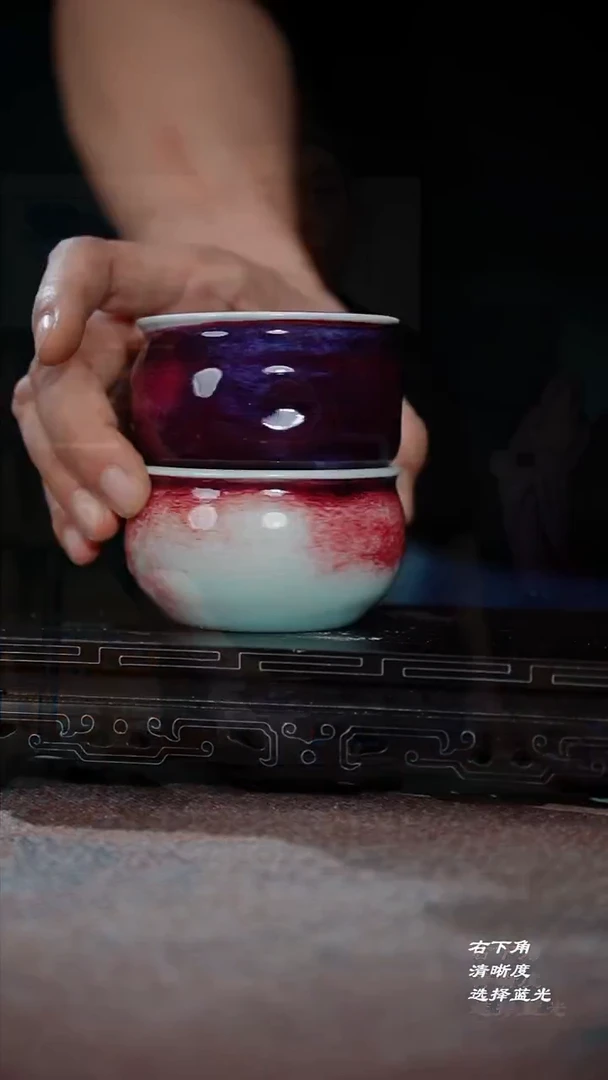 189+190-1两个单杯（四十七号釉 ）