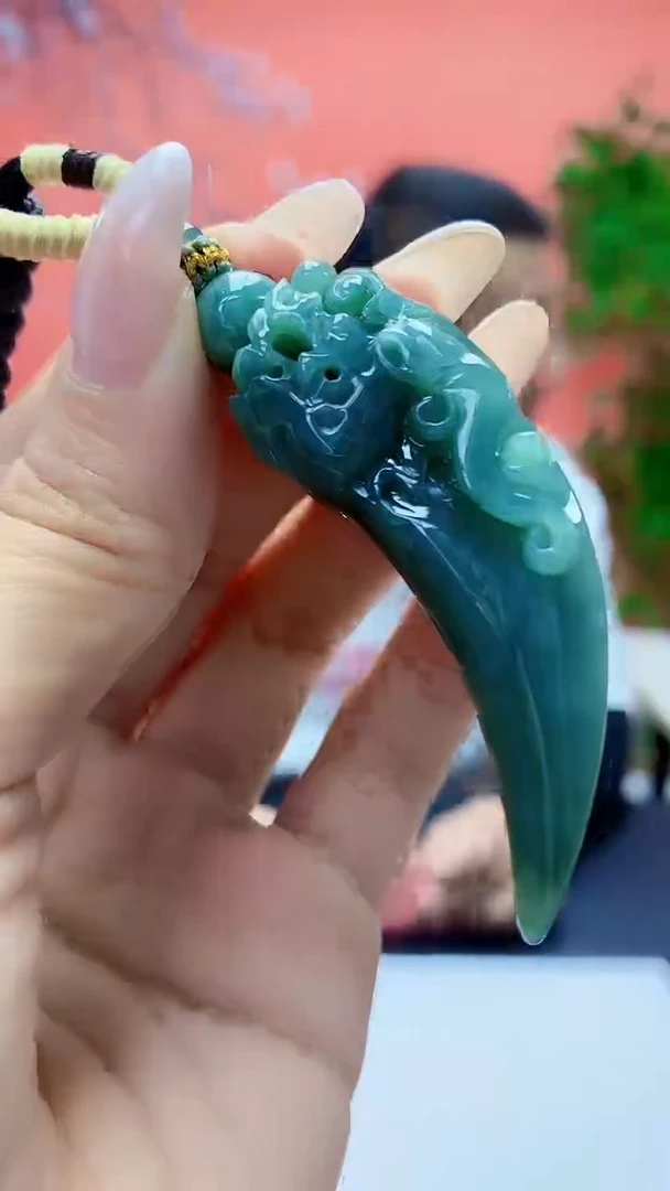 未镶嵌定制翡翠4898ty-毛货挂件40