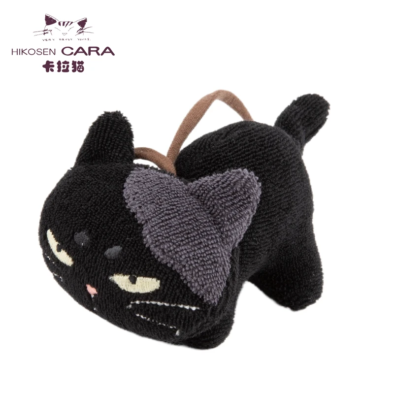 HIKOSEN CARA卡拉猫飞机耳小茶丸挂饰日本潮牌猫猫可爱女小挂件