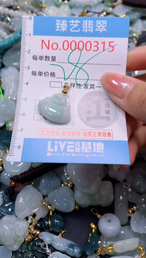 颈饰未镶嵌翡翠315
