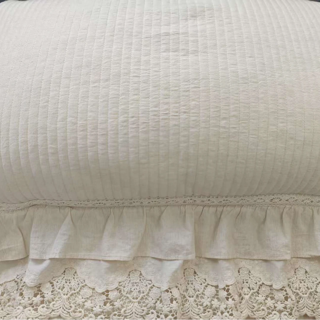 【素麻】棉与麻单品枕套