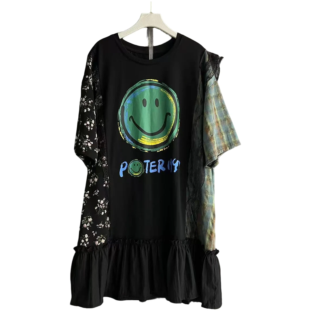 大码女装时尚大衫裙连衣裙