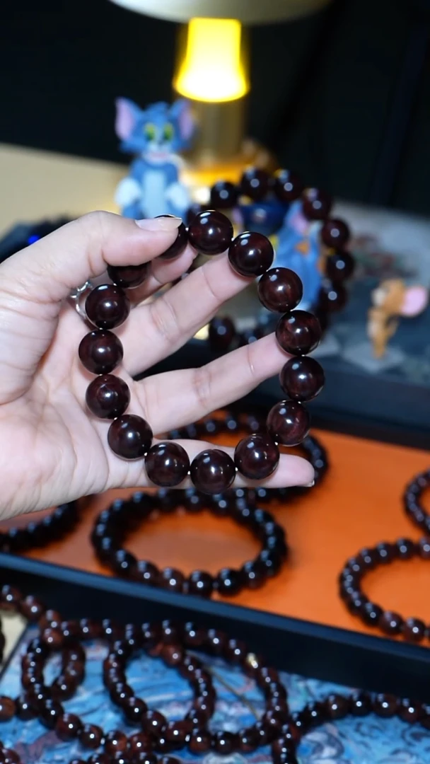 手串/手链黄花梨/降香黄檀【MOYU】海南黄花梨 1.5 文玩潮款手串