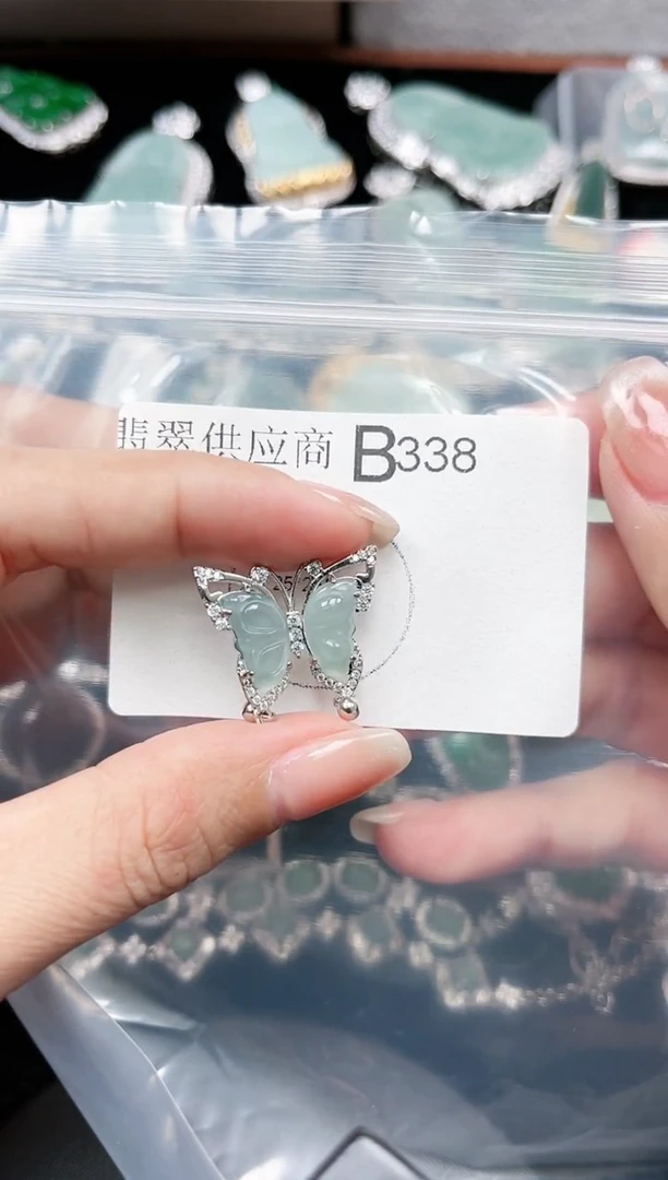 【闪购商品】翡翠颈饰未镶嵌338赠皮绳