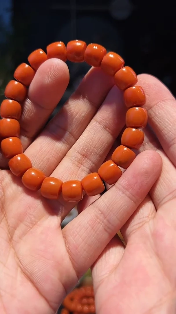 【闪购商品】南红玛瑙手串未镶嵌10+柿子黄