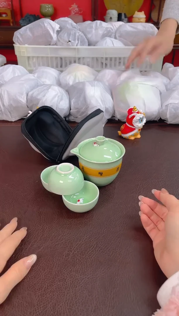 【闪购商品】瓷片【沉鱼茶器】清货底价 库存单一