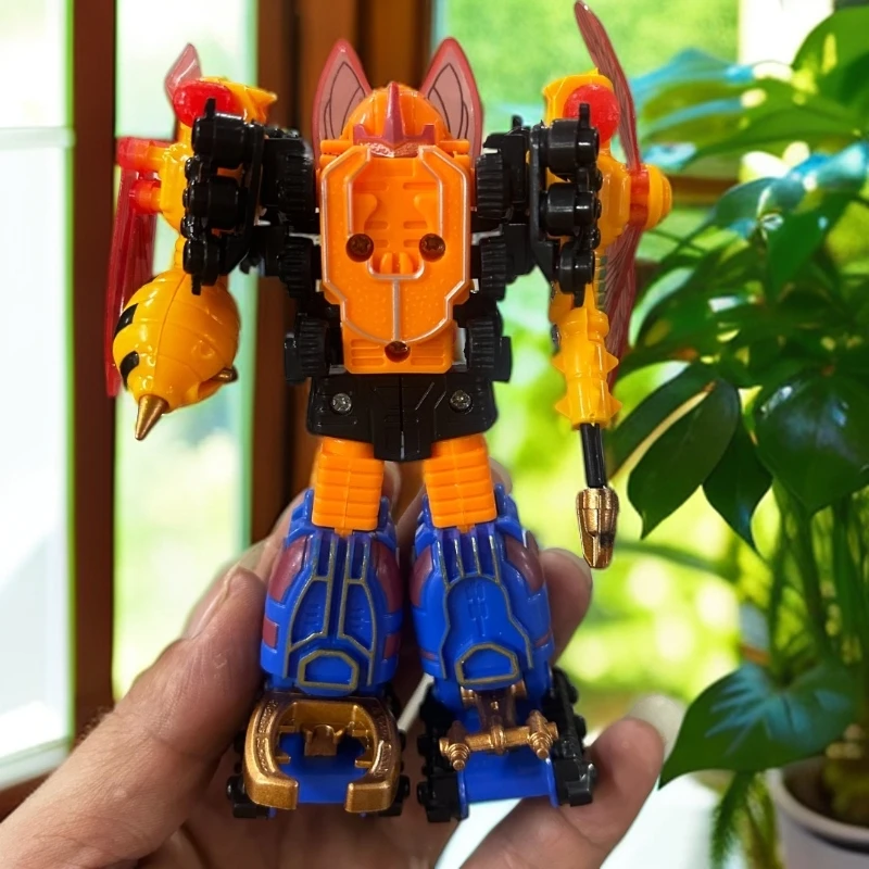 昆虫五合体机器人玩具发一套