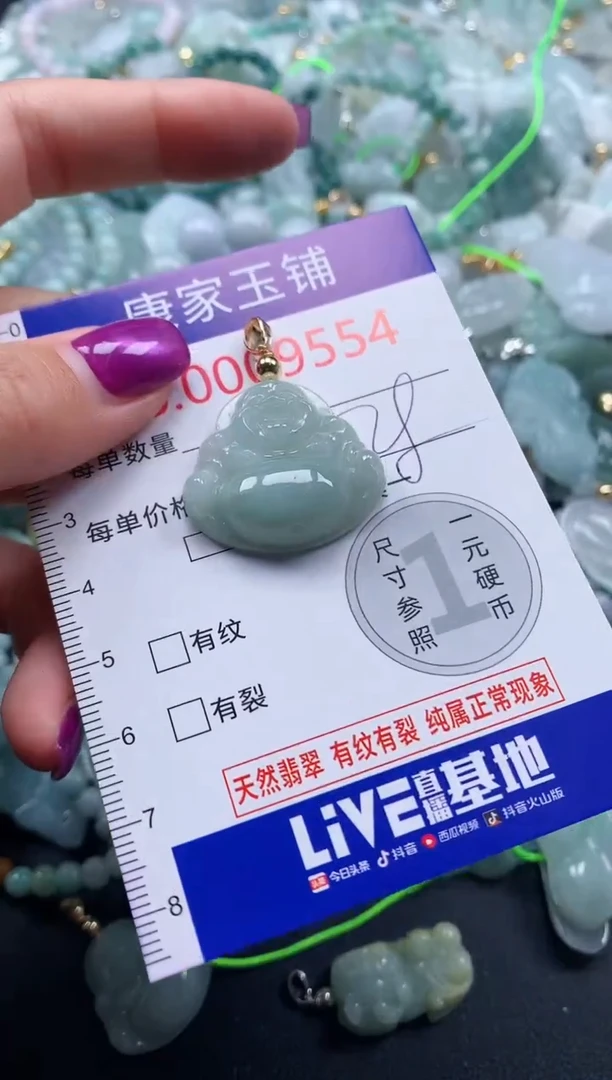 颈饰未镶嵌翡翠9554