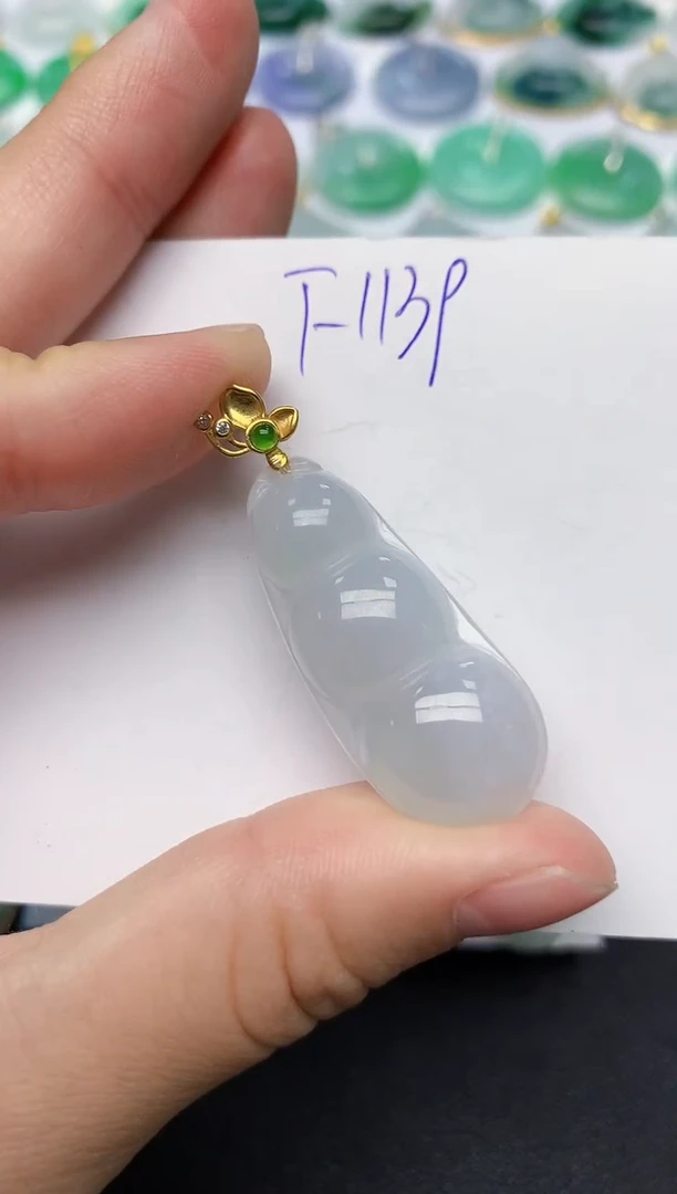 颈饰未镶嵌翡翠天然缅甸A货翡翠百元以上9元证书费自理