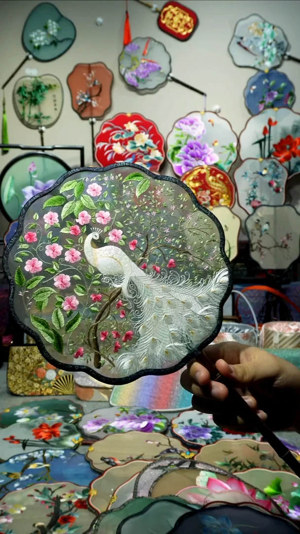 刺绣纯手工苏绣艺术品