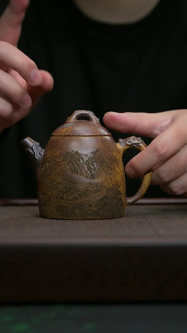 【闪购商品】紫砂茶壶宜兴原矿紫砂@@秦权