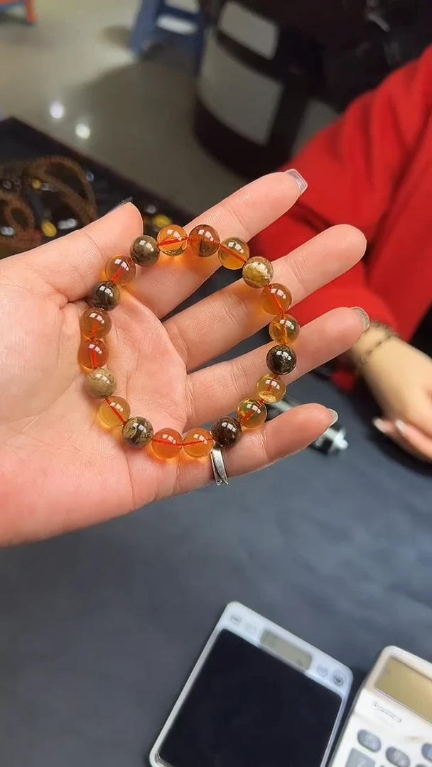 手串琥珀未镶嵌手串
