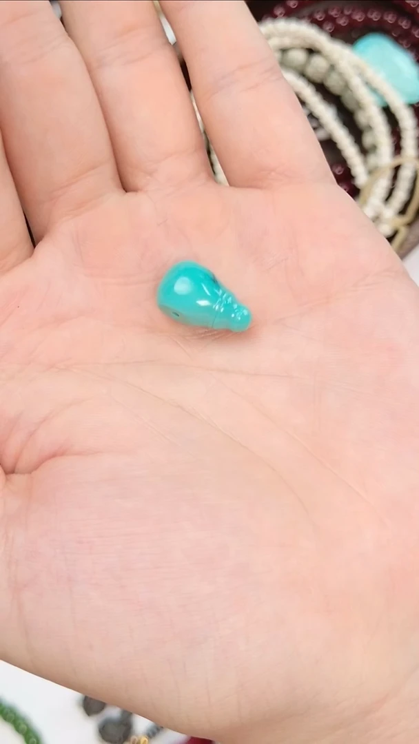 手串星月菩提10*18mm微铁线