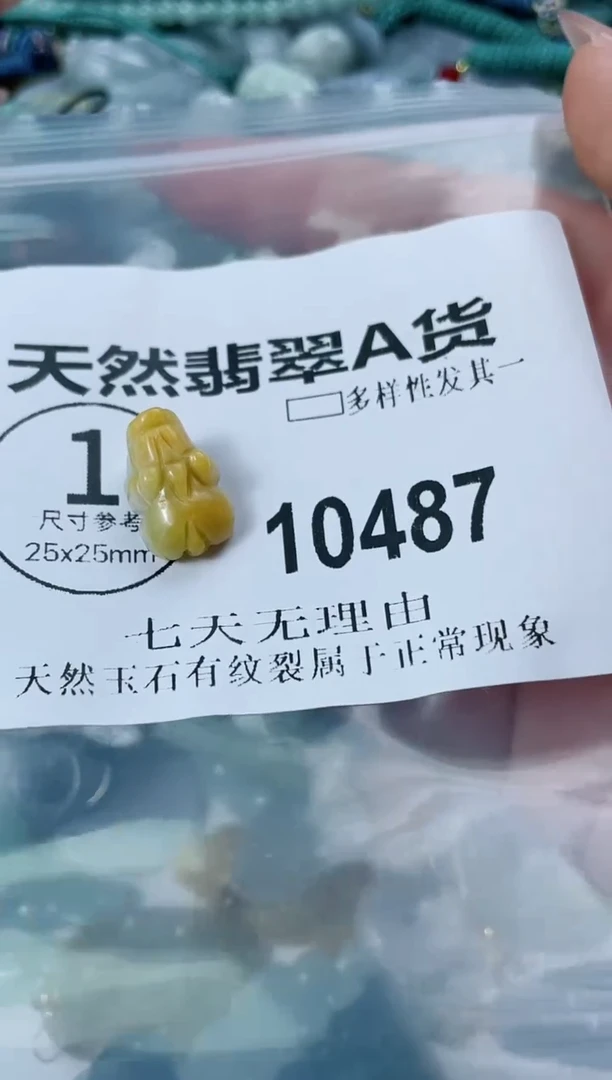 翡翠未镶嵌颈饰闪购商品 10487   多样性发其一