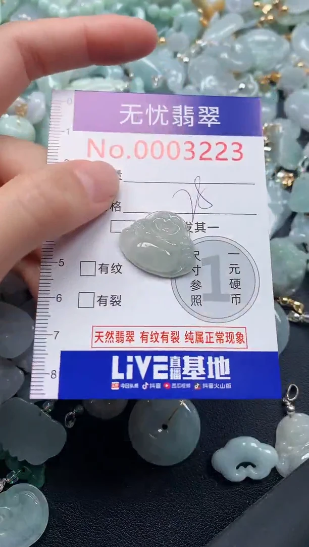 颈饰未镶嵌翡翠3223