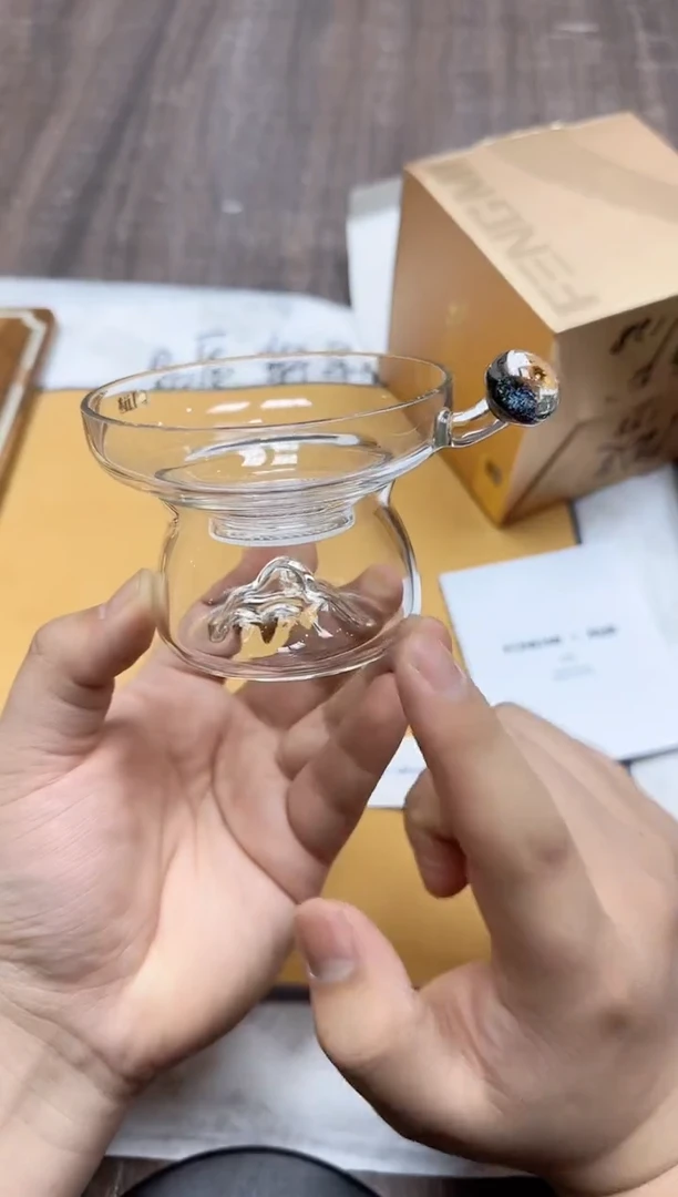 【闪购商品】其他风谜璀璨观山茶漏透明