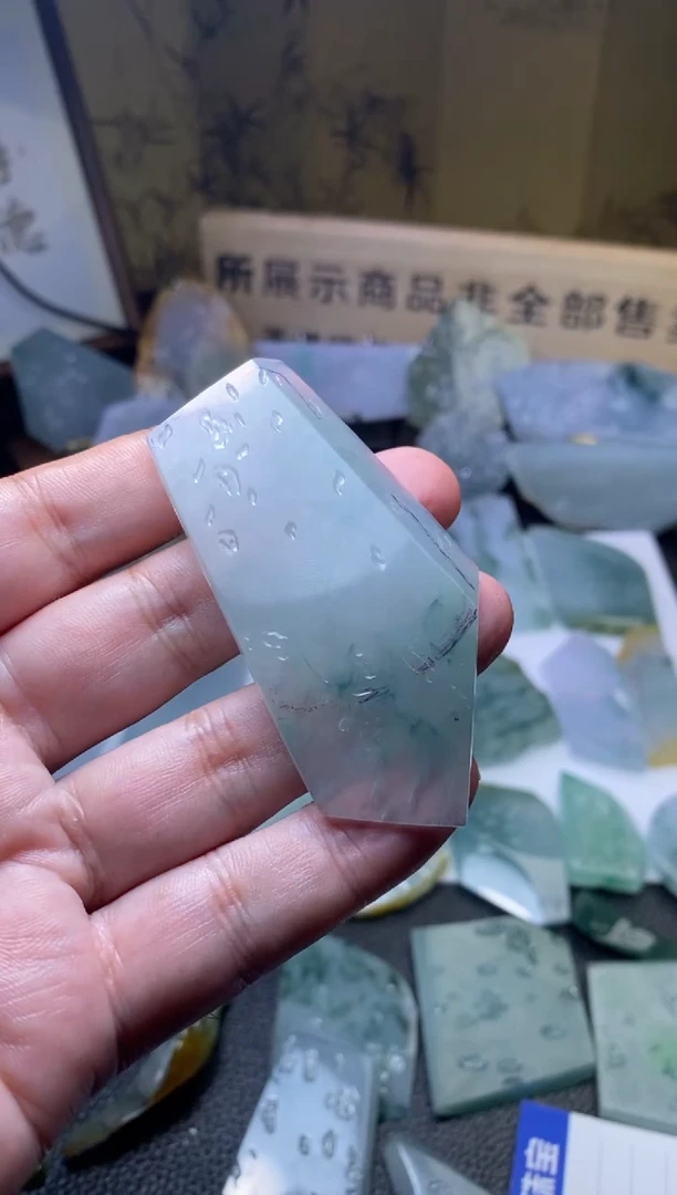 未镶嵌定制翡翠书*翡翠包