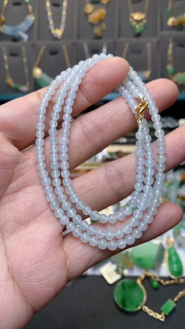 颈饰未镶嵌翡翠多样性发一40540