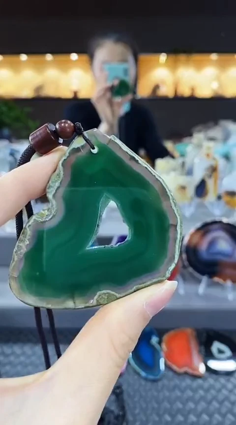 未镶嵌颈饰玛瑙/玉髓萌*玛瑙