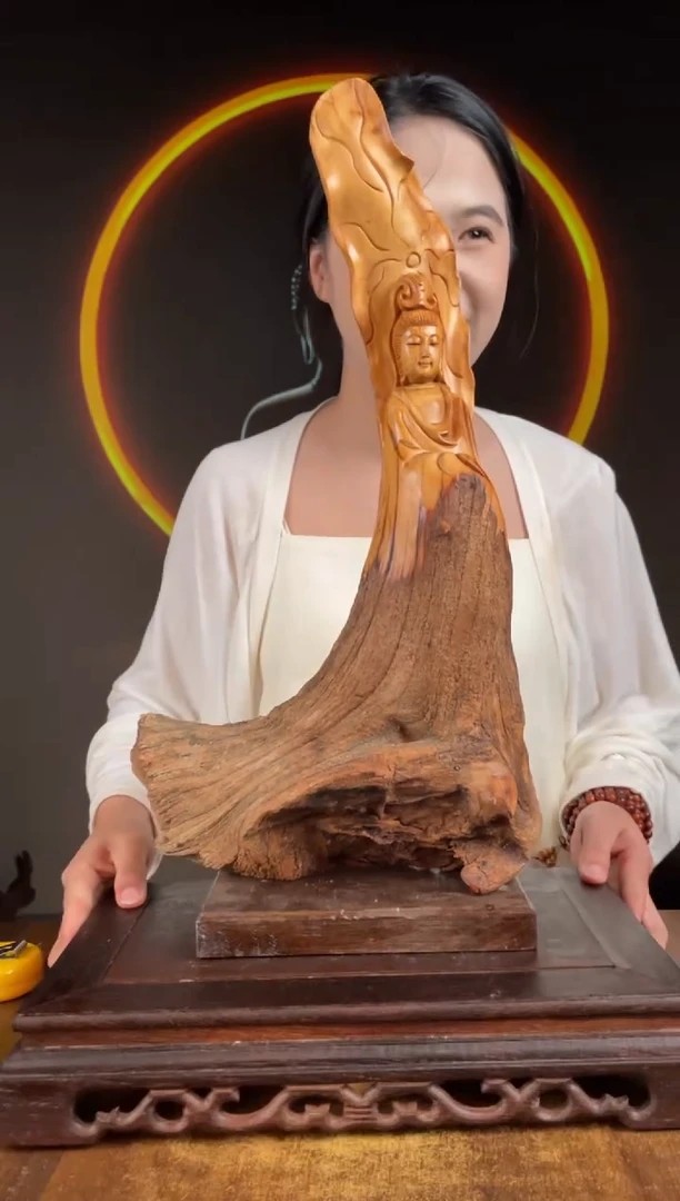 柏木（崖柏）手工摆件,先抢先得! 编号:270