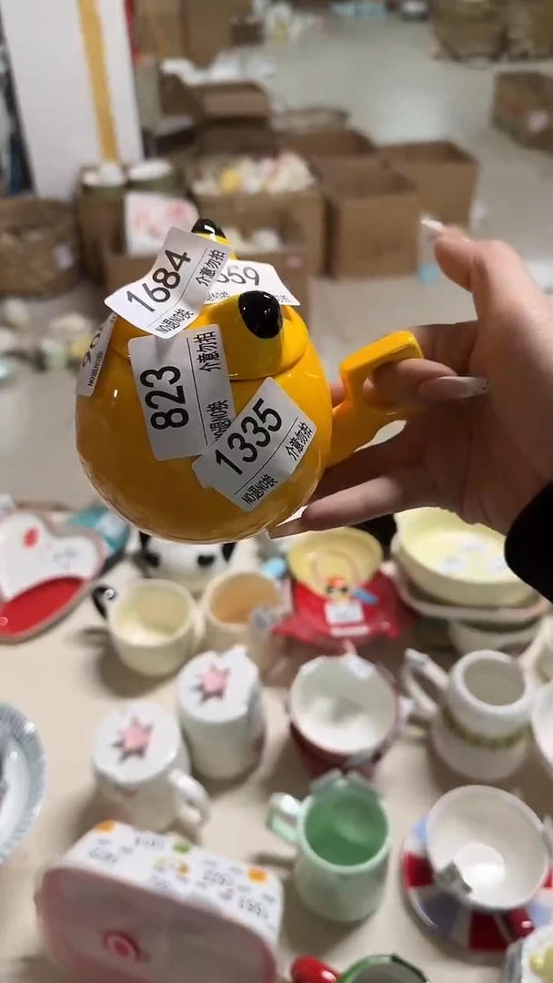 陶瓷手柄款微瑕四单包邮1684