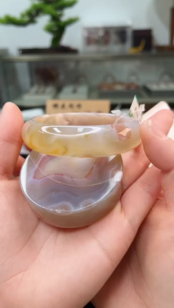 未镶嵌手镯石英质玉61圈口（赠品镯心）3885099