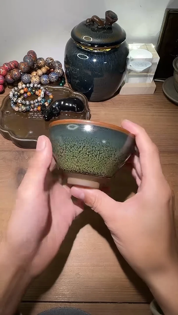 茶盏建阳建盏茶杯一只