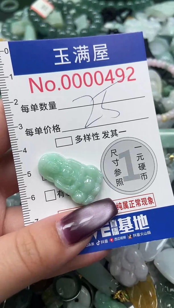 颈饰未镶嵌翡翠492