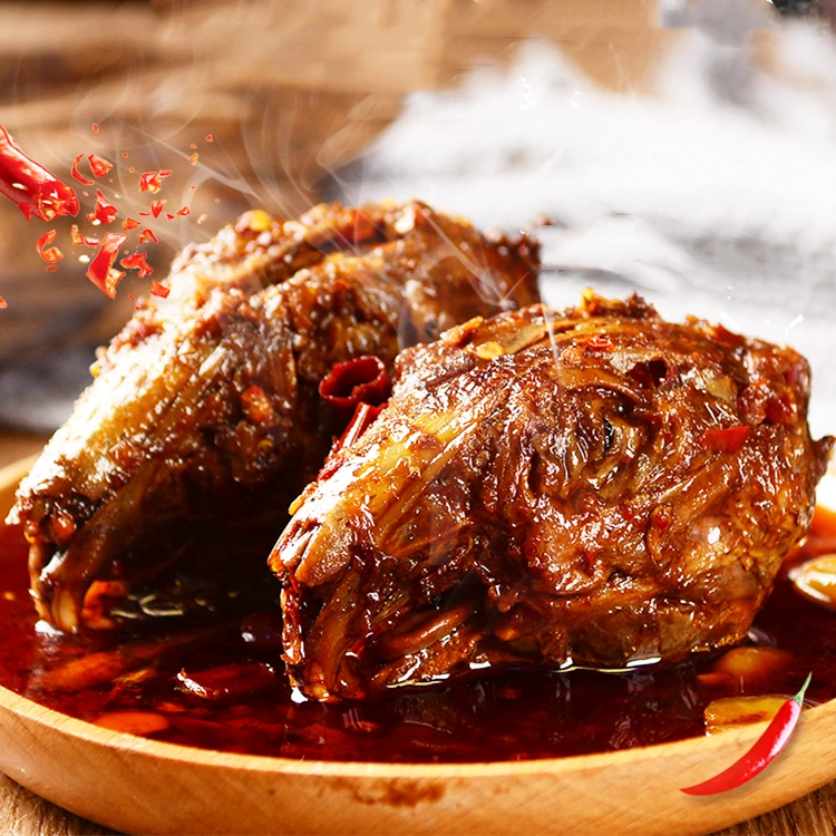 双流特产麻辣兔头 成都双流老妈兔头 网红美食 冷吃兔头