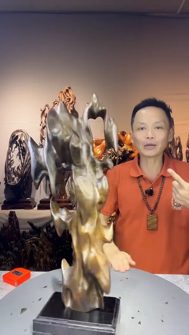 金丝楠金丝楠桌面随行摆件78