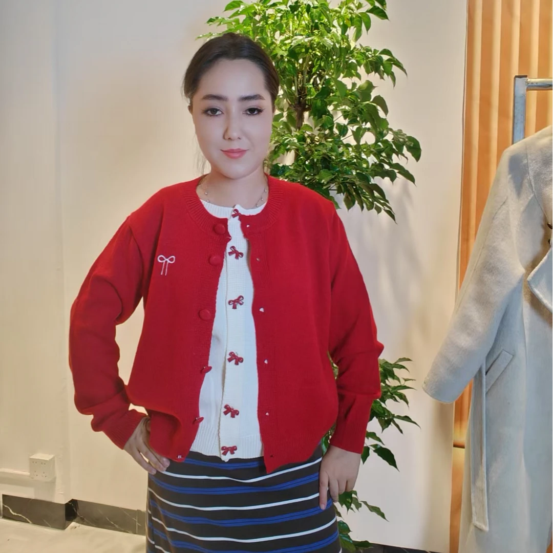 洋气宽松新款百搭毛衣外套