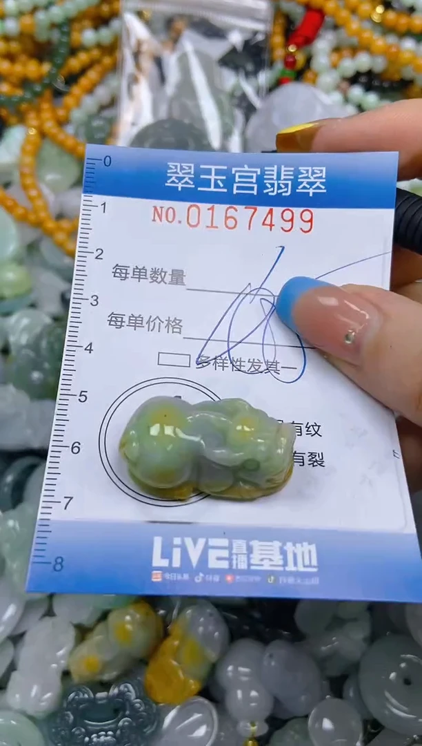 翡翠未镶嵌颈饰闪购0167499