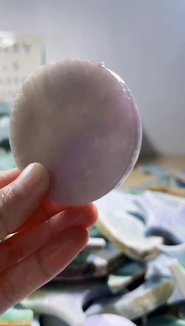 翡翠裸石缅甸翡翠A货柠4710