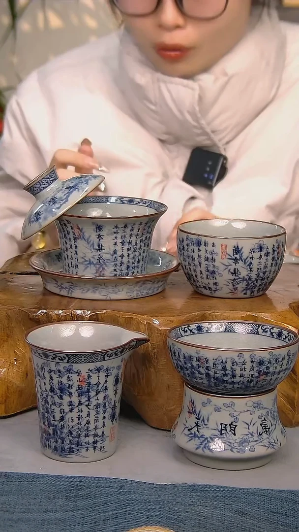 【闪购商品】4件套陶瓷茶具家用简装系列