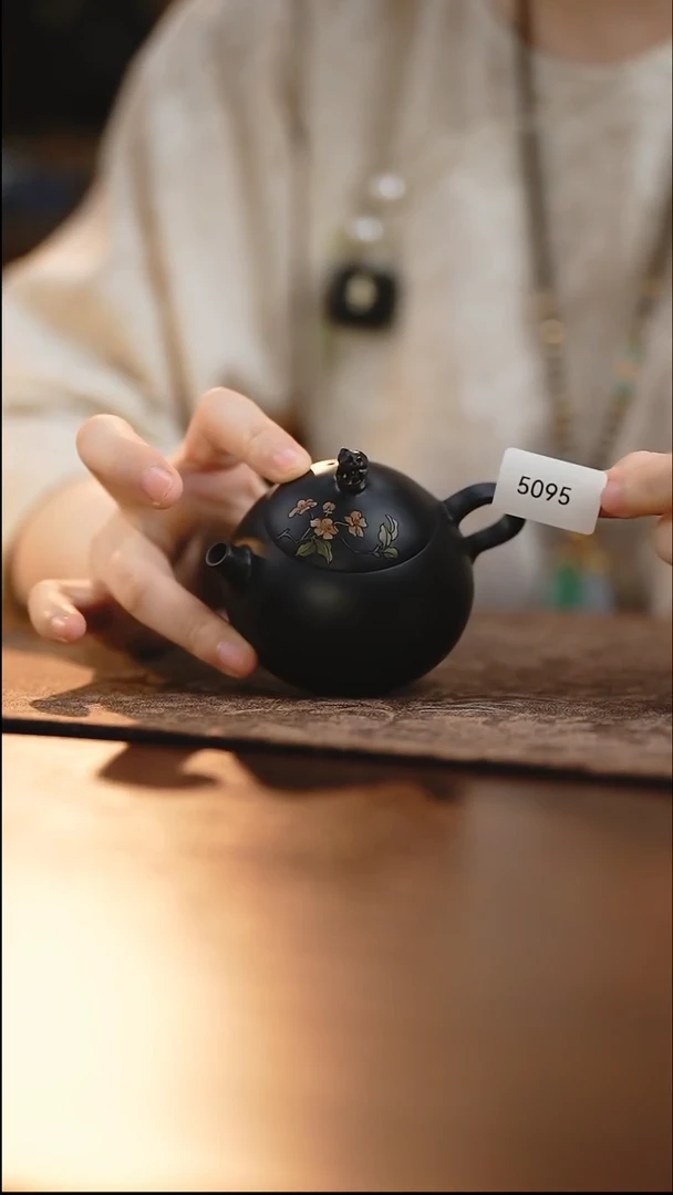 雲梦茶器紫陶茶壶5095