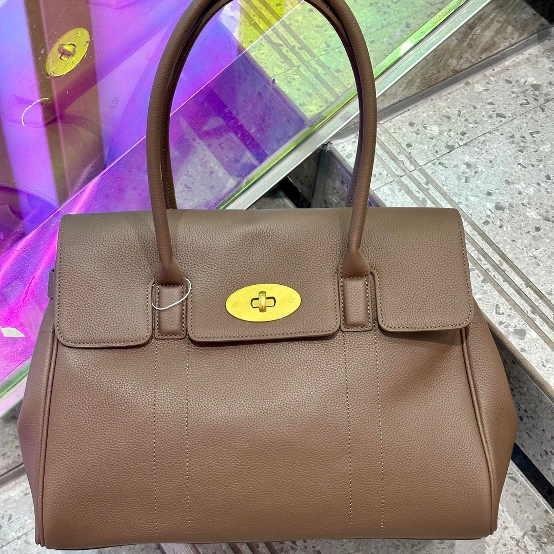 【英柏甄选】KLL-9047-卡其  然与纯小众设计感时尚单肩百搭女包