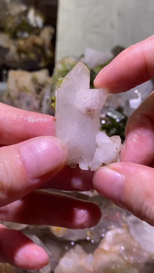 未镶嵌珠宝半成品水晶19号四川超七花园水晶