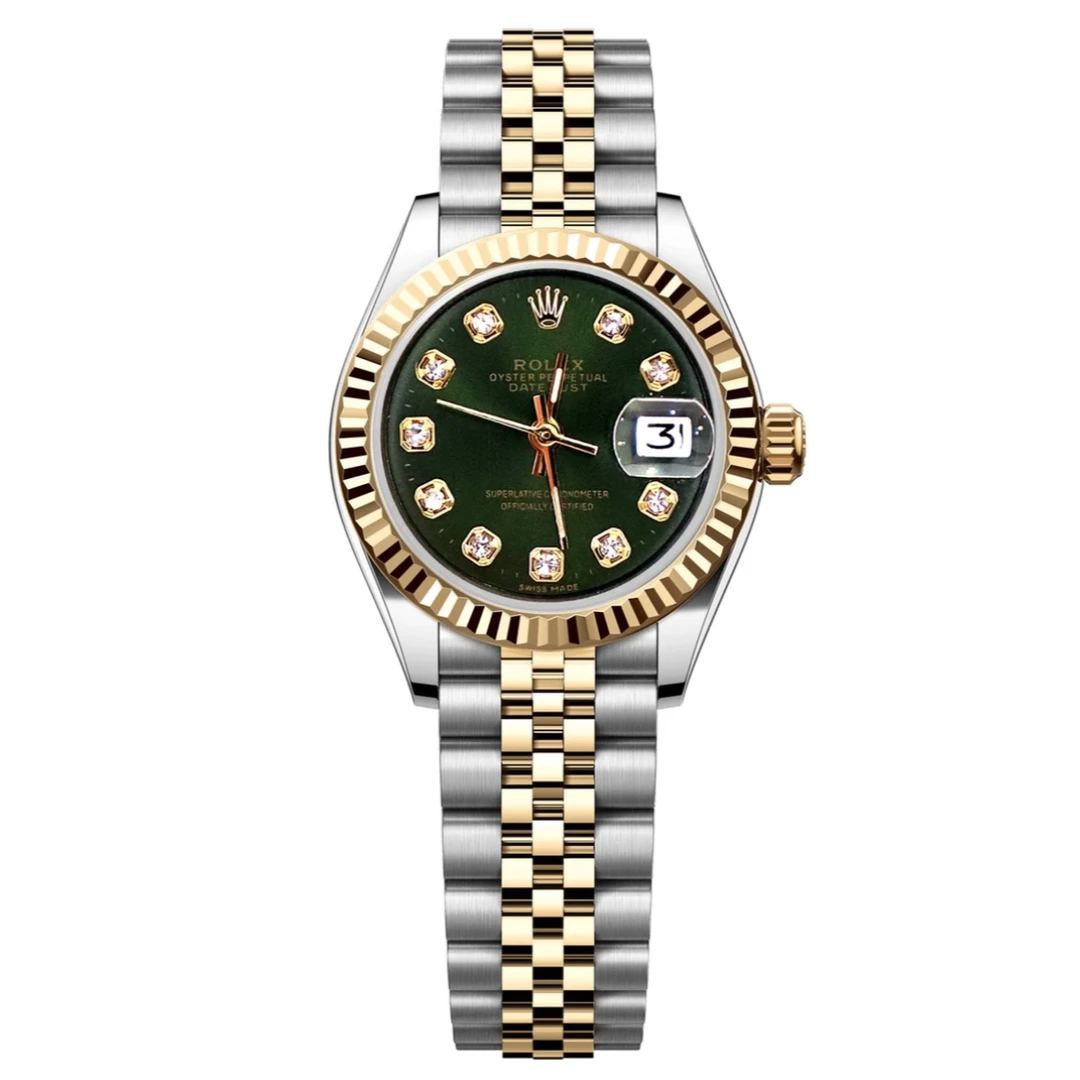 99新 Rolex/劳力士  女装日志型系列69173腕表/后钻/WHP032691