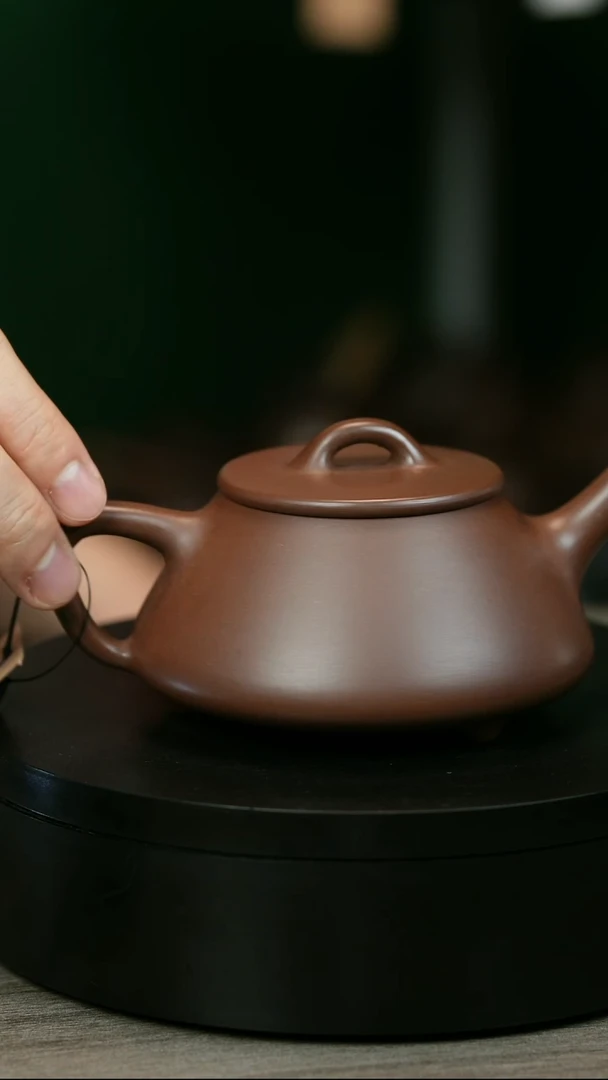 茶壶紫砂重*H2006赵信军光素石瓢