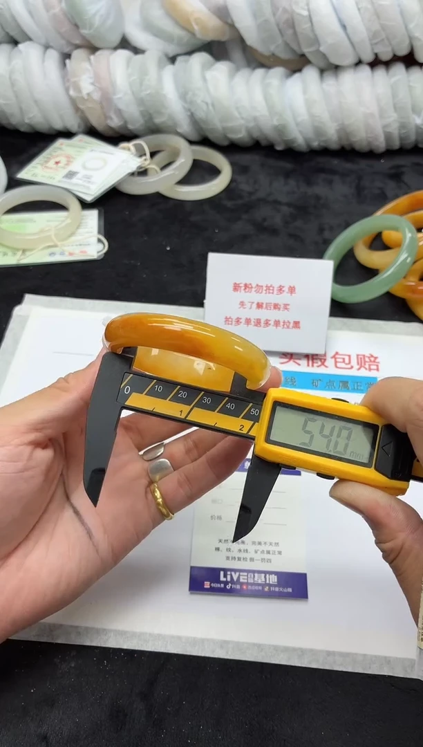 未镶嵌手镯石英质玉354