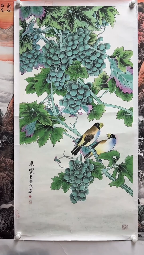 国画王迎春作品B326