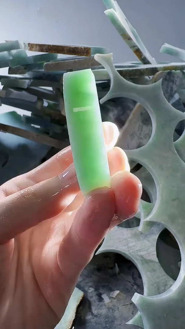 裸石翡翠缅甸翡翠A货文2382