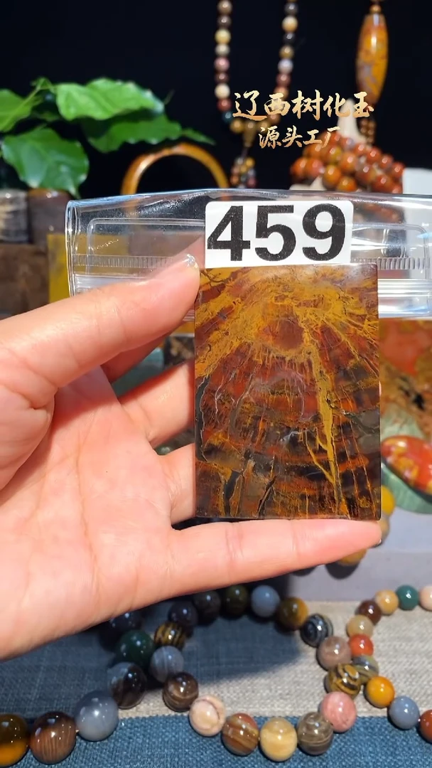 未镶嵌-硅化玉天然北票硅化玉吊坠