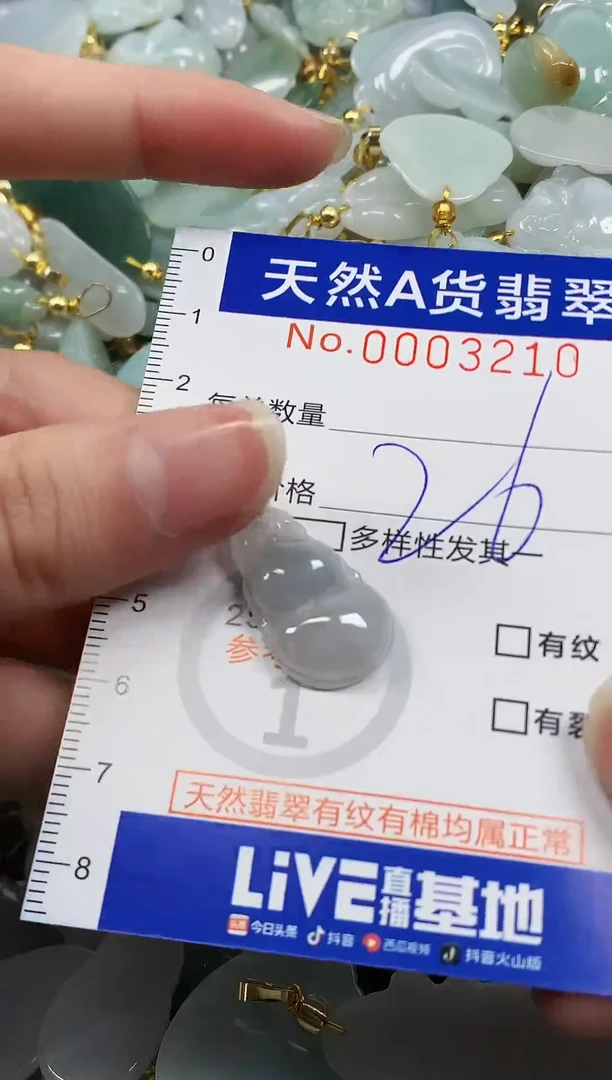 颈饰未镶嵌翡翠 纯天然a货翡翠