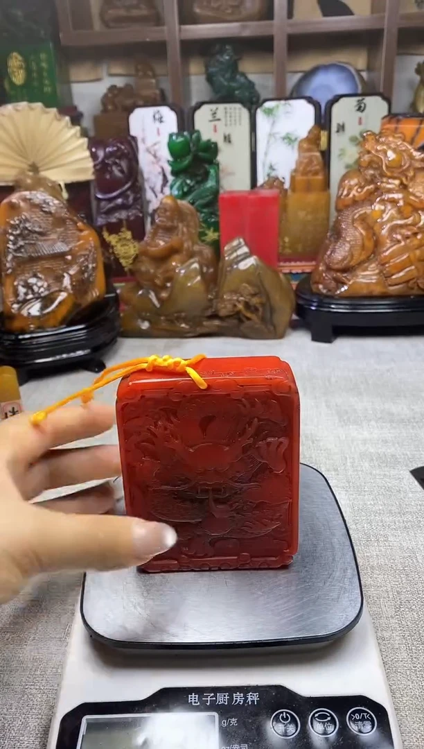 寿山石印石纯天然石料