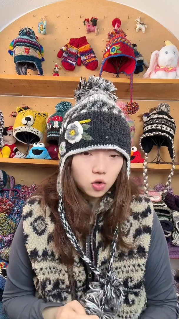 羊毛百分百纯手工帽子闪购24