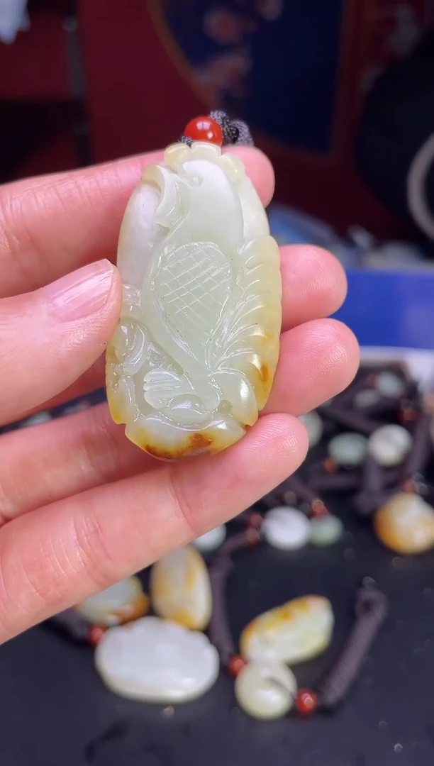 颈饰未镶嵌和田玉123