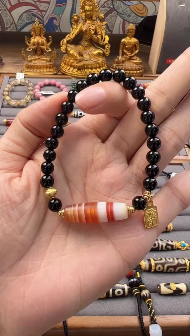 【闪购商品】玛瑙/玉髓颈饰银S925镶嵌手链